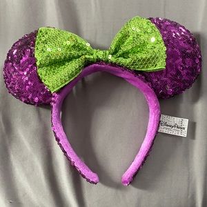 Disney Minnie Mouse Ears - Purple & Green